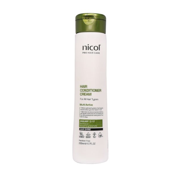 کرم نرم کننده مو نیکول حاوی گوار - Nicol Hair Conditioner Cream - نیکول