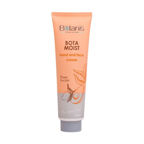 کرم مرطوب کننده دست و صورت منگو و آووکادو بوتانیس 150 میلی لیتر ـ Botanis Mango And Avocado Hand And Face Cream ـ بوتانیس