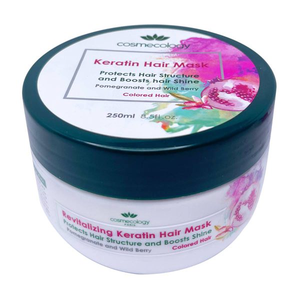 ماسک مو کراتینه احیا کننده ـ Revitalizing Keratin Hair Mask ـ کاسمکولوژی