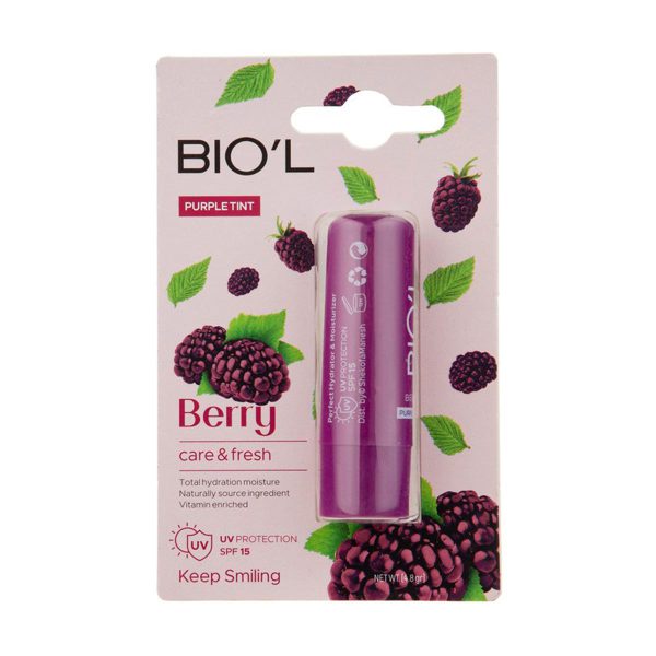 بالم نرم کننده لب توت بنفش _ Berry Lip Balm _ بیول