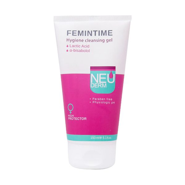 ژل بهداشتی بانوان فمین تایم نئودرم - Neuderm Femintime Cleansing Gel - نئودرم