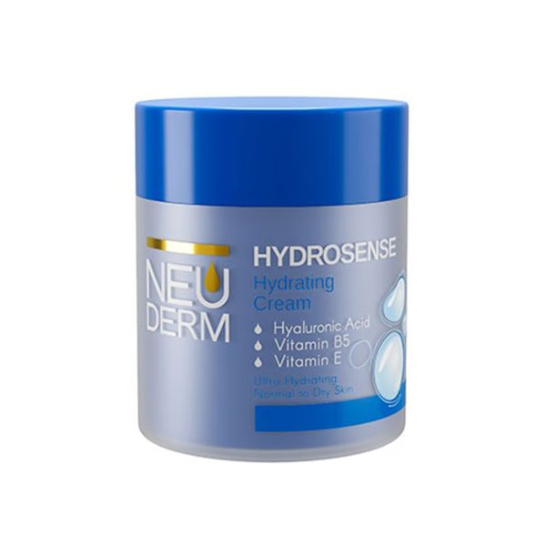 کرم مرطوب کننده صورت اپتیمال هیدروسنس نئودرم 150 میلی لیتر ـ NEUDERM OPTIMAL HYDROSENSE HYDRATING CREAM ـ نئودرم