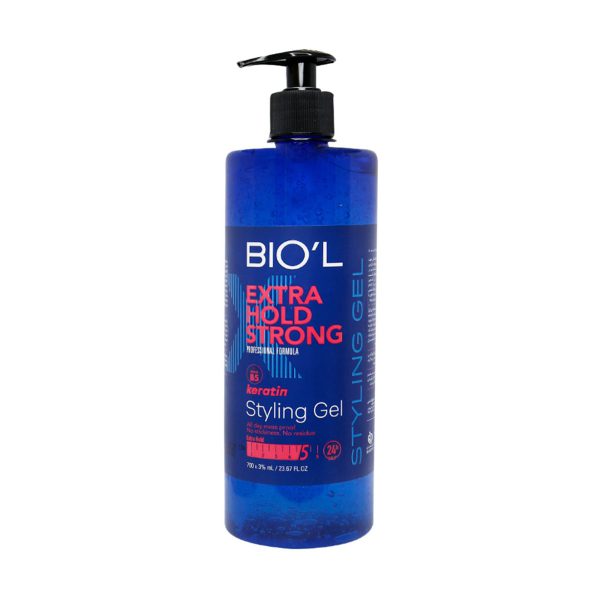 ژل مو پمپی با قدرت نگهدارندگی بسیار بالا بیول - Biol Extra Hold Strong Styling Gel - بیول