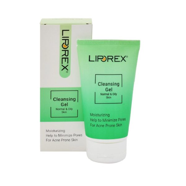 ژل شستشوی صورت پوست چرب لیپورکس - Liporex Cleansing Gel For Oily Skin - لیپورکس