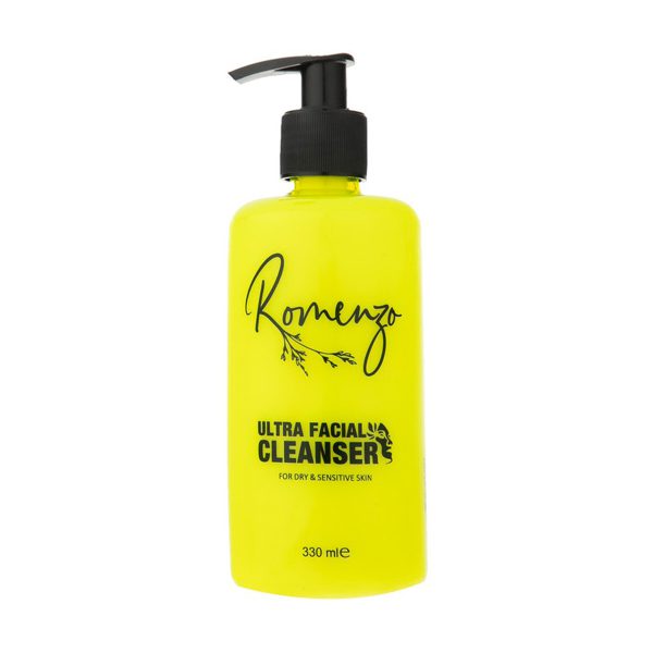 ژل شستشوی صورت رومنزو مدلultra facial cleanser حجم 330mL ـ Romanzo ultra facial cleanser gel ـ رومنزو