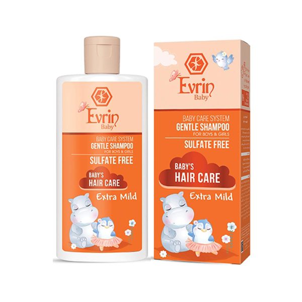 شامپو بسیار ملایم کودک ـ Evrin Baby Gentle Shampoo ـ اورین