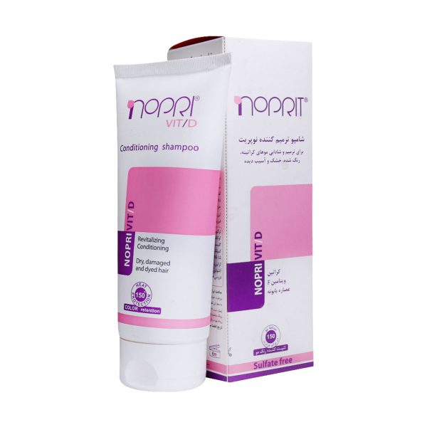 شامپو ترمیم کننده نوپریت مدل نوپری ویت دی 200 میلی لیتر ـ Noprit Nopri Vit D shampoo ـ نوپریت