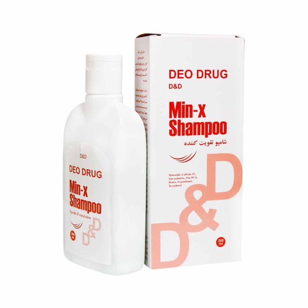 شامپو تقویت کننده و ضد ریزش دئودراگ 200 میلی لیتر ـ Deo Drug Min-x Shampoo ـ دئودراگ