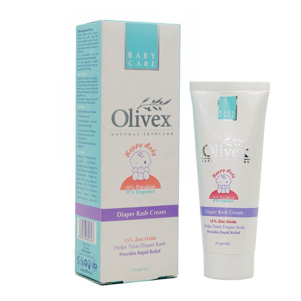 کرم پای کودک الیوکس ( ادرار سوختگی ) ۷۵ میلی لیتر ـ Olivex Diaper Rash Cream For Baby ـ الیوکس