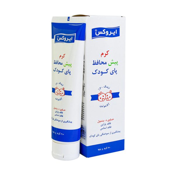 کرم پیش محافظ پای کودک ایروکس 90 گرم ـ Irox Baby Pre Nappy Cream  ـ ایروکس