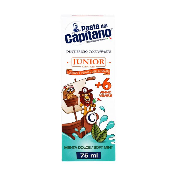 خمیردندان نوجوانان بالای 6 سال جونیور ـ Junior From 6 years Toothpaste ـ پاستا دل کاپیتانو