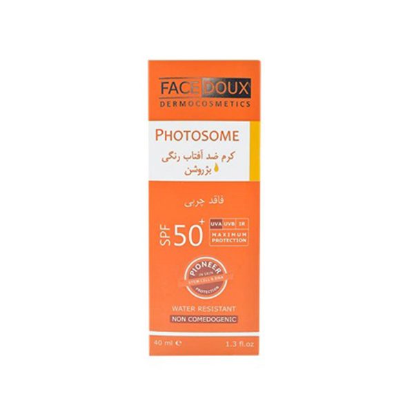 کرم ضد آفتاب رنگی فوتوزوم SPF50