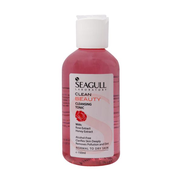 تونیک پاک کننده سی گل مناسب پوست معمولی تا خشک ۱۵۰ میلی لیتر ـ Seagull Cleansing Tonic Skin Dry And Normal ـ سی گل