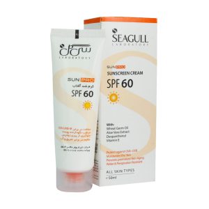 کرم ضد آفتاب SPF60 سی گل مناسب انواع پوست