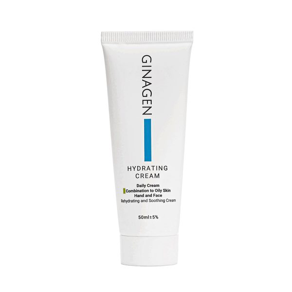 کرم مرطوب کننده ژیناژن پوست چرب و مختلط- Ginagen Moisturizing Cream For Oily Skin- ژیناژن