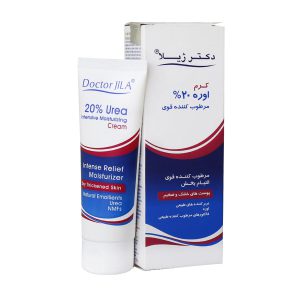 کرم مرطوب کننده قوی اوره 20 درصد دکتر ژیلا 75 گرم