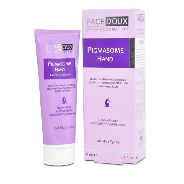 کرم روشن کننده پیگمازوم دست- Pigmasome Hand Lightening Cream- فیس دوکس