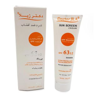 کرم ضد آفتاب فاقد چربی SPF63 دکتر ژیلا مناسب انواع پوست