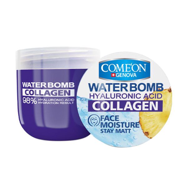 کرم آبرسان کلاژن کامان ـ COMEON FACE MOISTURE WATER BOMB WITH HYALURONIC ACID & COLLAGEN COMEON - کامان