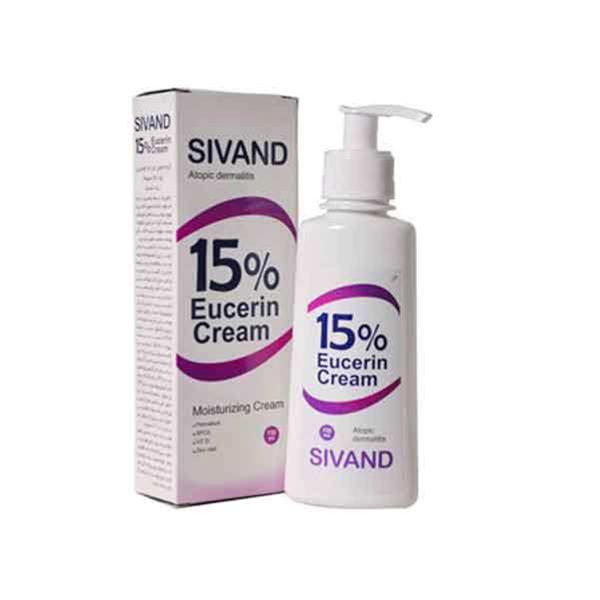 کرم حاوی اوره و اوسرین 15% سیوند 150 میلی لیتر ـ Sivand Deep Moisturizer 15% Eucerin Cream ـ سیوند