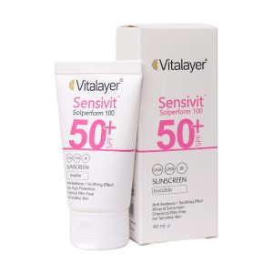 کرم ضد آفتاب پوست حساس ویتالیر SPF50