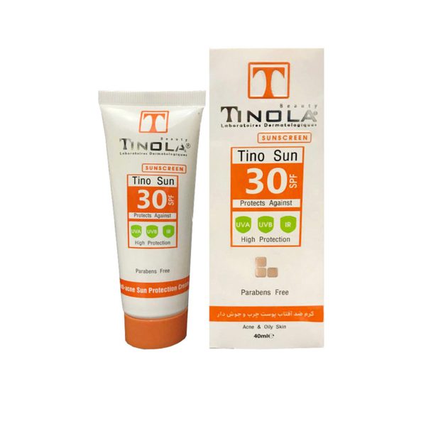 کرم ضد آفتاب و ضدجوش تینولا بیوتی - Tinola Beauty sunscreen and anti-acne cream - تینولا