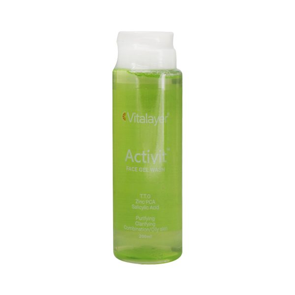 ژل شستشوی صورت اکتی ویت ـ Activit Face Gel Wash ـ ویتالیر