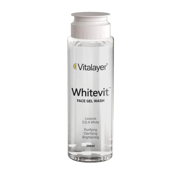 ژل شستشوی صورت وایت ویت ـ Whitevit Face Gel Wash ـ ویتالیر