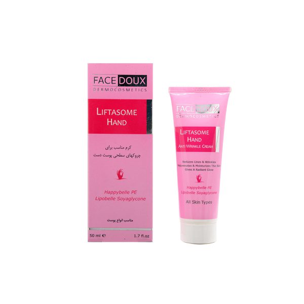 کرم مناسب برای چروک های سطحی پوست دست فیس دوکس- Face Doux Anti – Wrinkle Hand Cream- فیس دوکس