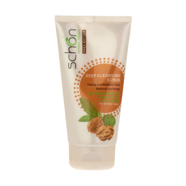 کرم اسکراب صورت لایه بردار پوست ـ Face Cleansing Scrub Cream ـ شون