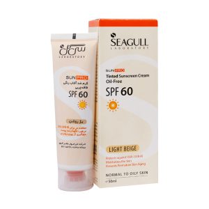 کرم ضد آفتاب سی گل SPF60 فاقد چربی ۵۰ میلی لیتر