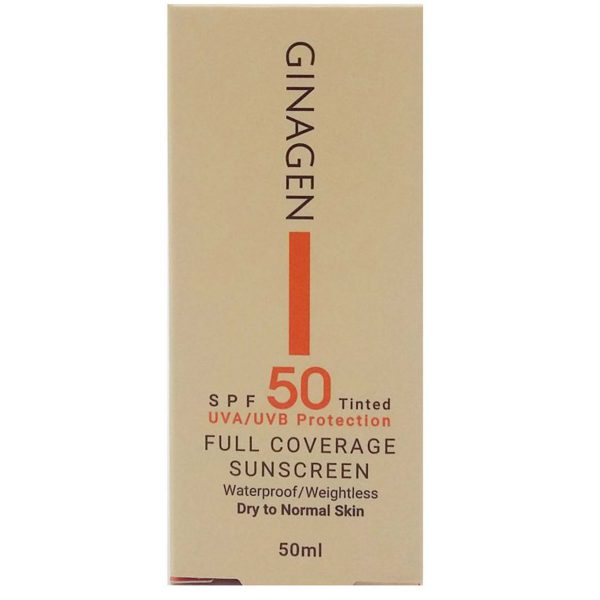 کرم ضد آفتاب رنگی پوست خشک SPF50 ( 01 )