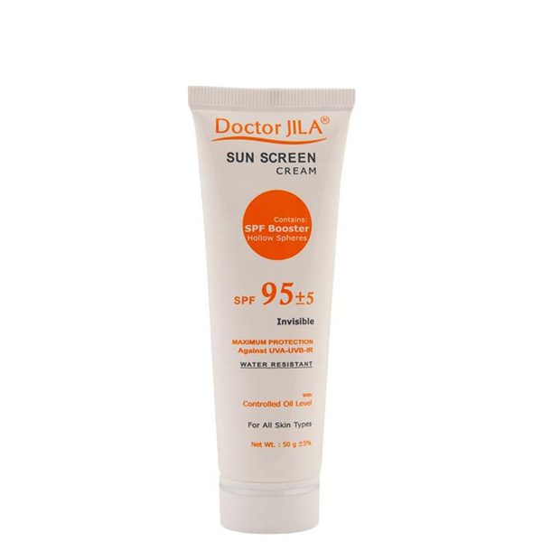 کرم ضد آفتاب SPF95 دکتر ژیلا با چربی کنترل شده