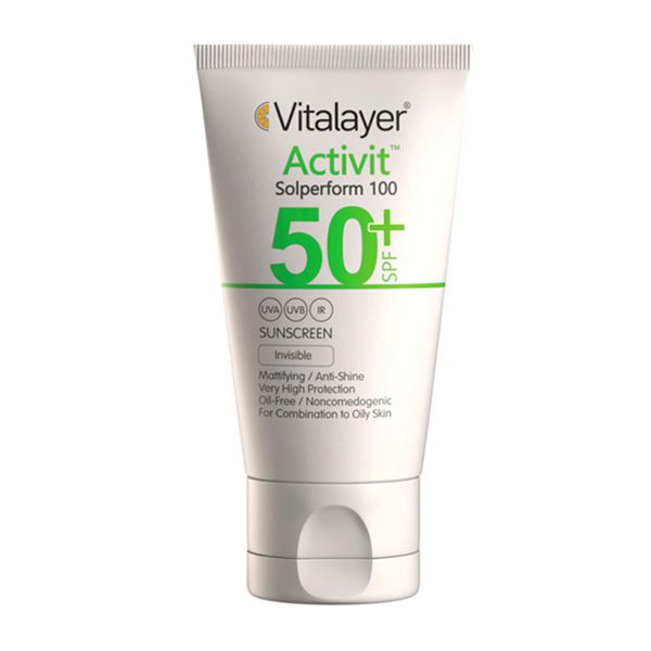 کرم ضد آفتاب پوست چرب ویتالیر SPF50