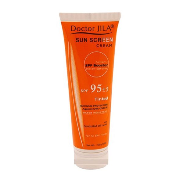 کرم ضد آفتاب SPF95 دکتر ژیلا با چربی کنترل شده