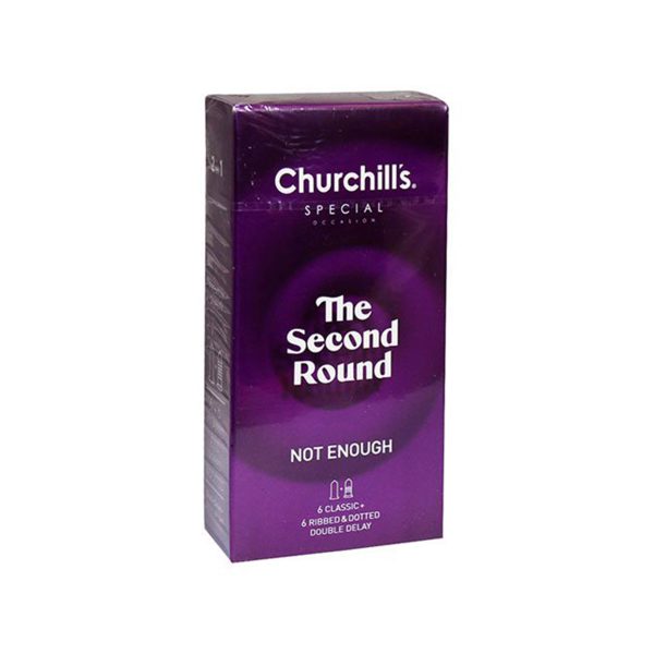 کاندوم ترکیبی The Second Round چرچیلز - Churchills The Second Round Condoms - چرچیلز