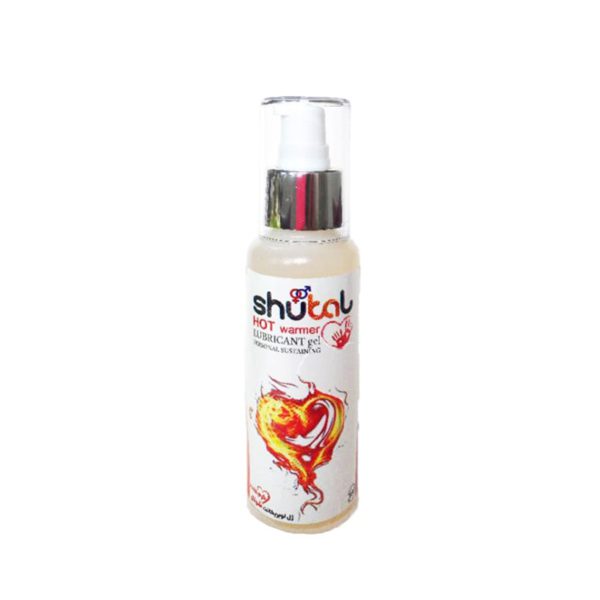 ژل لوبریکانت شوتال مدل HOT warmer حجم 100 میلی لیتر ـ shutal hot warmer lubricant gel ـ شوتال